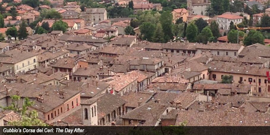 Gubbio the day after