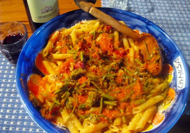 penne asparagus